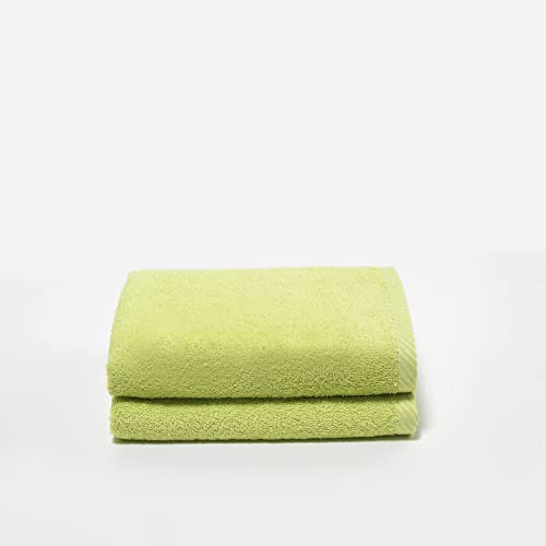 Top Towel - Pack 2 Toallas Manos - Toallas baño - 100% Algodon- 500g/m2 - Medida 100x50cms Cover