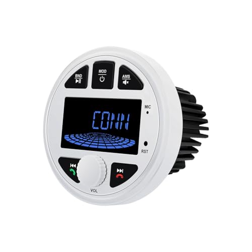 Stéréo Marine Anti-Vibrations avec Lecteur Multimédia MP3 MP4 pour ATV et Bateau