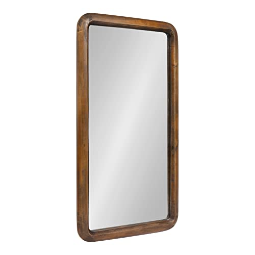 Kate And Laurel 214487 Pao Modern Rounded Rectangular Wall Mirror thumb #2