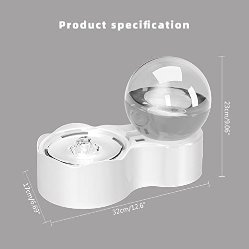 Fuente de agua automática para gatos BLACKNANA 77oz miniatura 4
