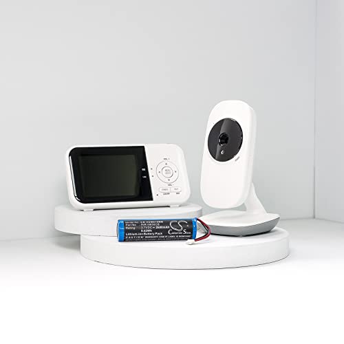 ELMEKO Substituição para bateria compatível com VTech INR18650CB, VM819 (2600mAh/3,7V)