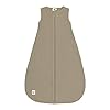 LÄSSIG Babyzomerslaapzak zonder mouwen, Muslin katoen, GOTS-gecertificeerd, uniseks, Muslin Sleeping Bag olijf, maat 86/92 13-18 maanden