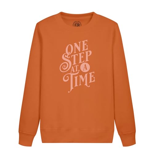 Sweat enfant One Step at a Time inspirant pour encourager la confiance