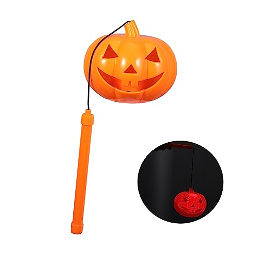 jojofuny 1 Pc jack-o-lantern di halloween lanterna portatile luce notturna ragazzo decorazione halloween casa decorazioni casa lanterna con luce lanterna di halloween plastica