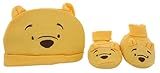 Disney Baby Winnie The Pooh Infant Cap & Booties Gift Set