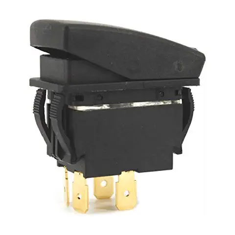 Grasshopper Rocker Light Switch for FrontMount and MidMount Mowers, OEM 184179 Cover