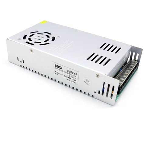 Alimentation à découpage CA/CC 48 V compacte et ventilée modèle S-480-48 - 3