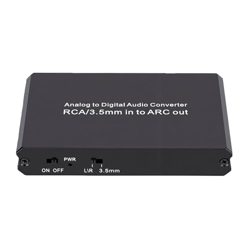 Convertidor de Sonido Analógico a Digital para Solucionar la Falta de Salida ARC en Equipos