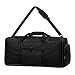 Travel Duffle Storage Holdall Bag Lightweight Gym & Sports Bag (Black)
