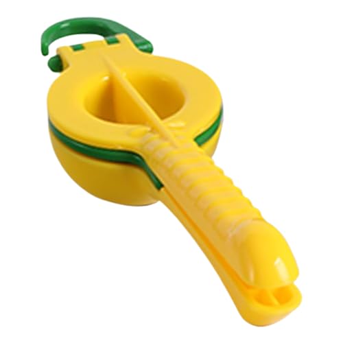 Iouyjiu Lemon Squeezer, Hand Juicer Citrus Press, Portable Anti Slip Grip, Durable Manual Extractor for Kitchen, Juice Bar, Family Breakfast, Camping, Fitness, Baby Food Prep, Restaurante