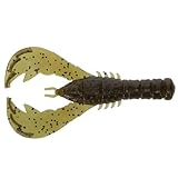Yamamoto 3' YAMA Craw/Green Pumpkin/Black Flake (8 Pack)