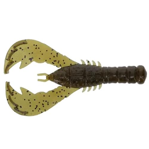 Yamamoto 3" YAMA Craw/Green Pumpkin/Black Flake (8 Pack)
