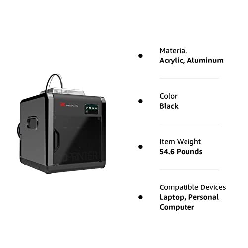 Xyzprinting Da Vinci Evo 3D Printer Fully Open Source With Resume Printing Function 3Rd Generation Hardened Steel Nozzle Diy 3D Printers Printing Size 8.6 X 8.6 X 8.6 Inches #TOP6