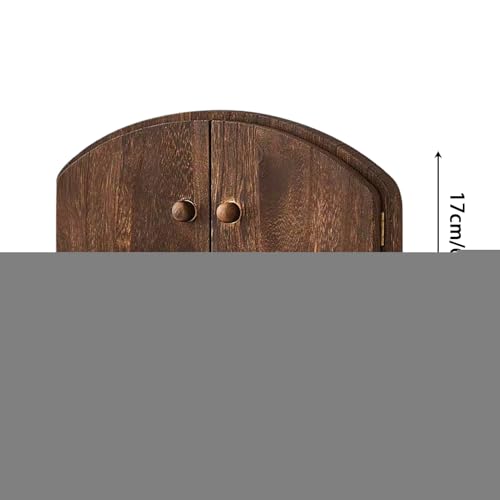 Placas de madera de tomacorrientes decorativas para dormitorio 6