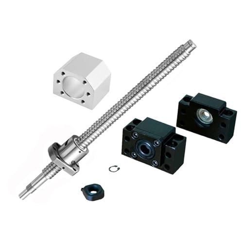 Vis à billes SFU1605 800mm écrou boîtier support BK12 BF12 pour axe CNC - 2