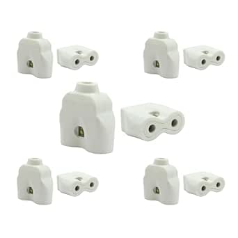 2-Pin Female Socket Connector (Pack of 5), Electrical Appliance ...