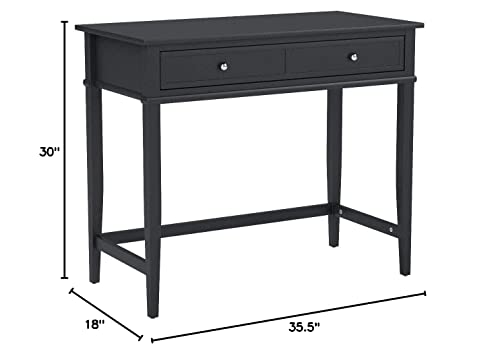 Franklin Writing Desk, Black #TOP5