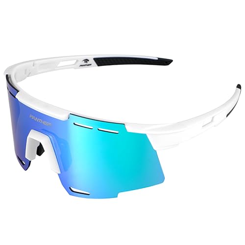 [PANTHER] pT[ ΌX|[cTOX Y5t xtCi[t[ y UV400 OLh~ Y fB[X TCNO jO ނ St hCu AEghAPT-933 (WhiteizCgj)