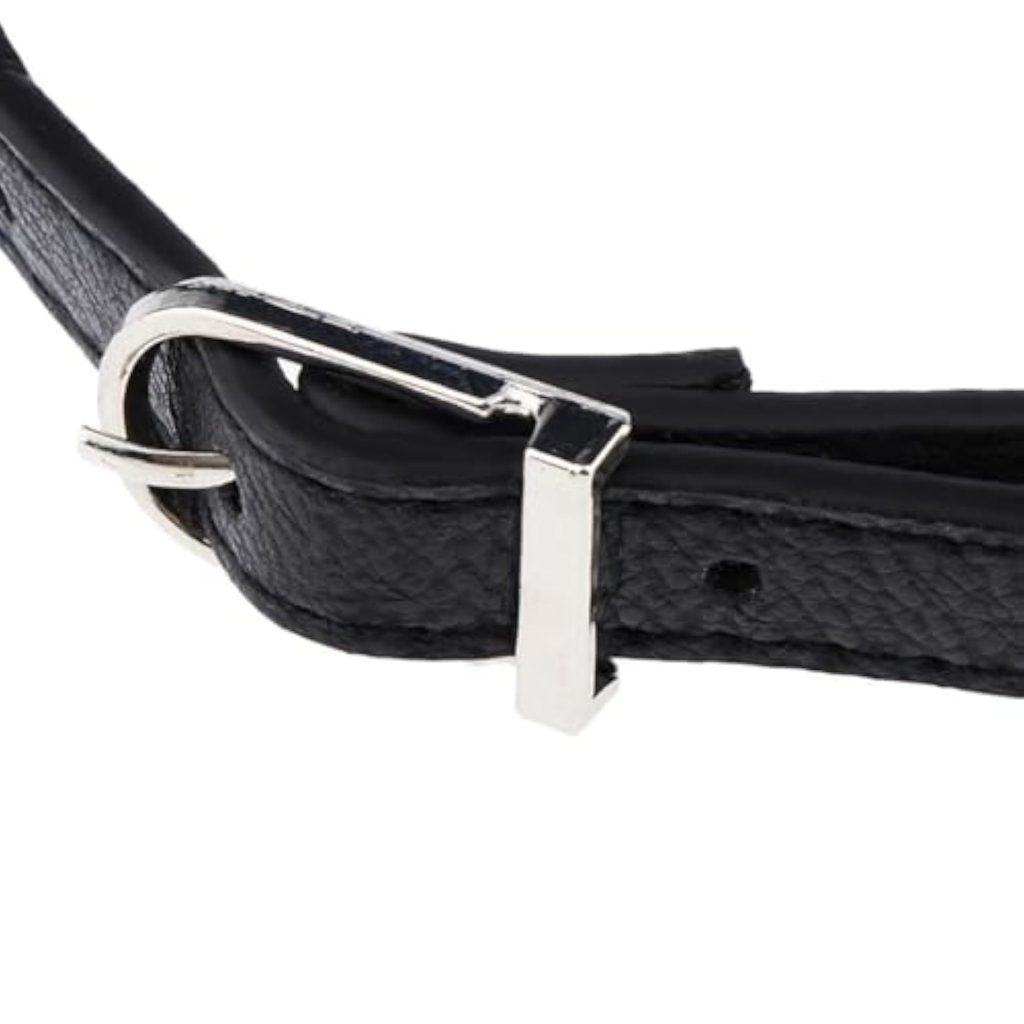 Adjustable Leather Shoulder Bag Strap, Red