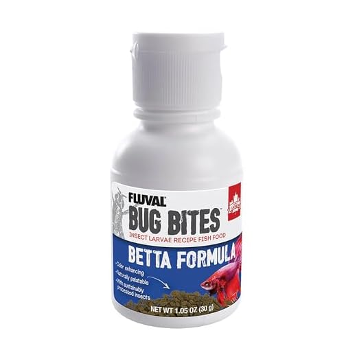 Fluval Bug Bites Betta Fish Food, Granules for Small to Medium Sized Fish, 1.06 oz.