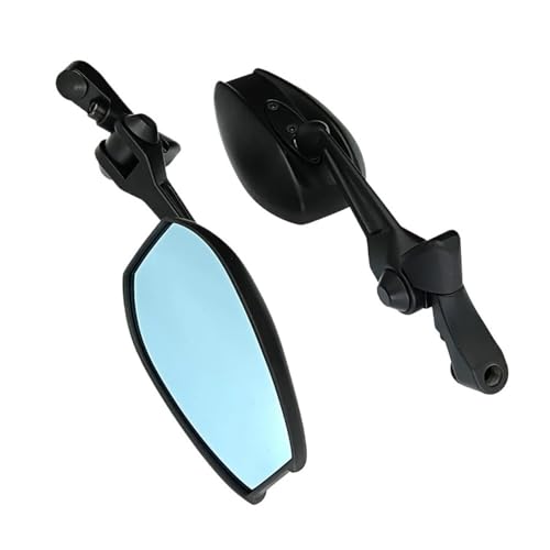 Espejo retrovisor para motocicleta universal de manillar con roscas de 8mm y 10mm para serie MT