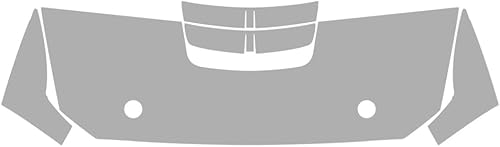 Vicrez Kit precortado PPF de protección de pintura, capódefensas vpp676 compatible con Ford Mustang Shelby GT500 2020-2022