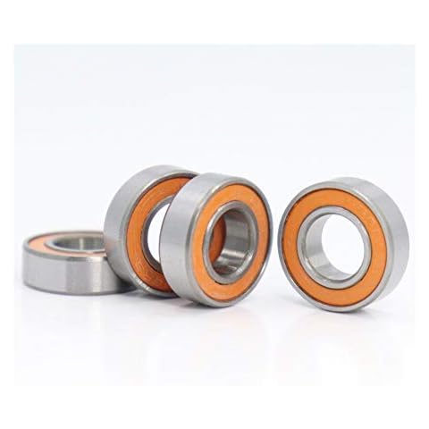 SUOFEILAIMU-PHONE CASE Durable Bearing 688-2RS 688RS Bearing ABEC-3 10PCS 8x16x5 mm Miniature Ball Bearings 618/8RS Z3V3 Orange Sealed Bearing 688 2RS Cover