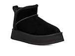 Koolaburra by UGG Women's Koola Ultra Mini Platform Ankle Boot, Black, 6 UK