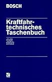 bosch taschenbuch kraftfahrzeugtechnik  Kraftfahrtechnisches Taschenbuch