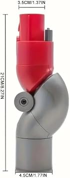 Dyson ile uyumlu Gen5 Detect ve Gen5 Absolute Modelleri için Mobilya Altı Süpürge Adaptörü, Yedek Parça [Enerji Sınıfı A]