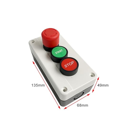 Circuit électrique d'atelier commande Start Stop avec boutons