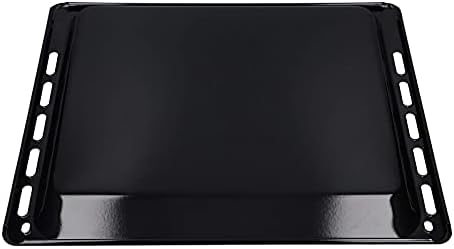 DL-pro Enamelled Baking Tray 44.5 x 37.5 x 1.7 cm for Bauknecht Whirlpool Ignis 481010683241 Oven Tray for Oven Cooker
