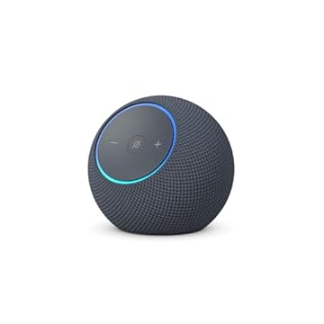 Apresentamos o Amazon Echo Dot Max (Geração mais recente), smart speaker com Alexa, som envolvente e hub de casa inteligente integrado, ideal para sua sala de estar, Cor Grafite