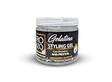 Afro & Rizo Styling Gel With Protein - (16 Oz/453g) - Styling & Moisturizing Gel, Different Proteins
