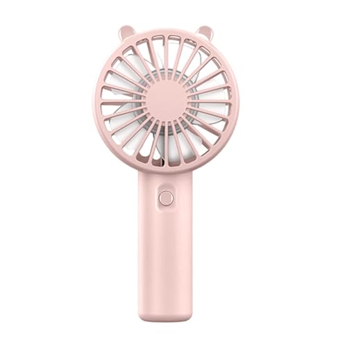 Genérico Ventilador De Viaje Manual | Ventilador Eléctrico Refrescante | Eléctrico Refrescante para Viajes, con Flujo de Aire Eficiente, Portátil de Mesa con Viento Fuerte para Hogar y Playa
