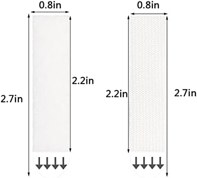 32-Pairs(64 Strips) Medium Picture Hanging Strips Heavy Duty No Nails Picture Hanging Strips Mounting Strips Refill Heavy Duty Wall Hanging Strips Adhesive Strips for Hanging Pictures