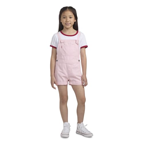 Levi\'s Baby Girls\' Denim Shortall, Rose Shadow, 18M