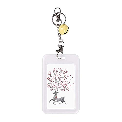 Badge protection carte de crédit renne de Noël pour vos marchés festifs
