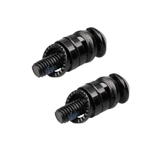 JMFahrrad Bicycle Disc Brake Caliper Mount Bolt Set, M6x24mm, Black