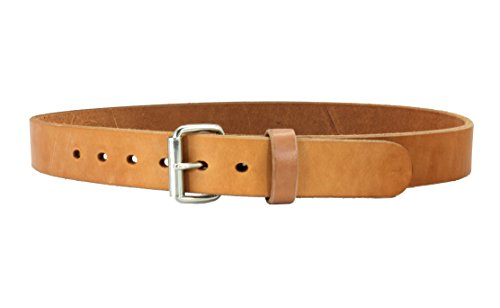Daltech Force® Roughcut® - Concealed Carry Ccw Natural Leather Gun Belt 15-17 Oz Full Grain Leather Belt (Smooth Natural, 38) 1028Dw-20 #TOP2