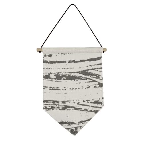 Drapeau en toile relief irrégulier suspension textile haut de gamme maison