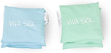 Viva Sol Premium Replacement Bean Bags Set Includes Eight Weather-Proof Canvas Bean Bags