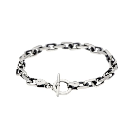 [ジェイウェル] シルバーブレスレット AQUA SILVER メンズ 彼氏 男性 誕生日プレゼント ギフト