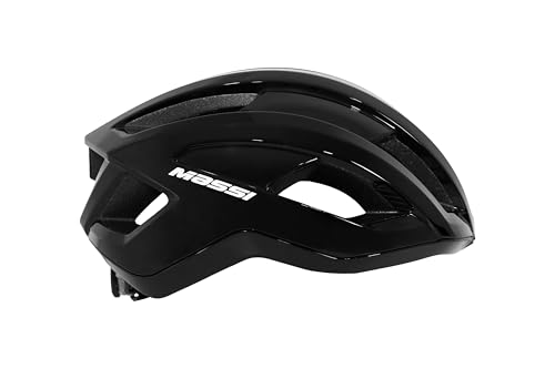 Casco Massi Volt Negro T.M de bicicleta con visera ajustable y ventilaci&oacute;n