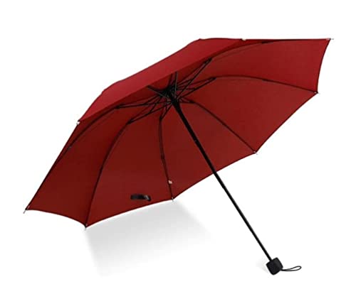 Paraguas plegable manual CMBSSTFC resistente al viento con protección UV para viaje