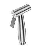 For Stainless Steel Handheld Bidet Spray - Hygienic Shower Tool for Bathroom, Easy Installation, Adjustable Size, Durable and Corrosion Resistant ERBUFAY