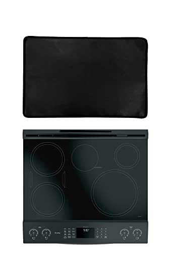Custom Electric Stove Cover Compatible with LG Electric and Induction Range, Expand Usable Space, Protects Stove Top From Scratches - Type 2 (Model No. Under Description)