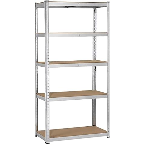 Yaheetech Heavy Duty 5 Tier Metal Shelving Cover