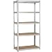 Yaheetech Heavy Duty 5-Shelf Garage Shelving Storage Shelf Steel Adjustable Shelving Units Utility Rack for Home/Office/Dormitory/Garage