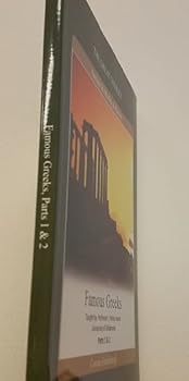 Paperback Great Courses Course Guidebook for Famous Greeks Parts 1 & 2 [Ancient & Medieval History] [BOOK ONLY] Book